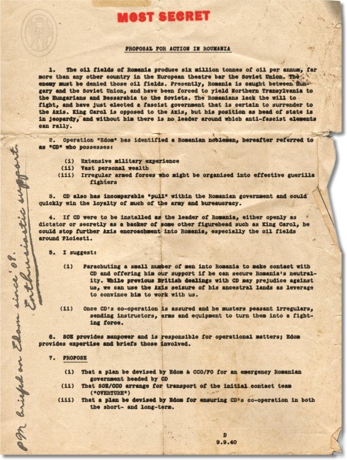 Hawkins Papers - 1940s Military Memo (texture)