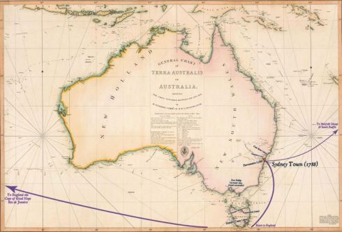 Convicts & Cthulhu - Flinders Map